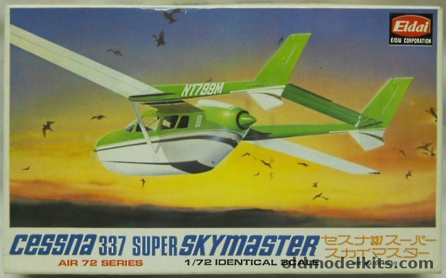 Eidai 1/72 Cessna 337 Super Skymaster, 004-150 plastic model kit